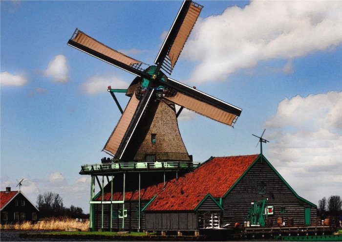 Windmill Art 